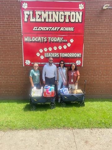 Arsenal Resources donated backpacks, school supplies and various other items to students in the Taylor County (West Virginia) School District ahead of their 2023 academic year.